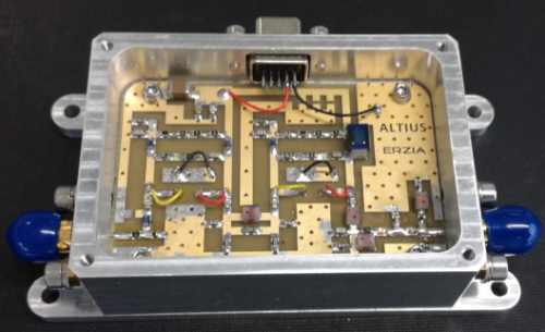 RF amplifier prototype model