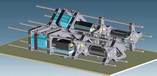 3D design of ASPA instrument optics