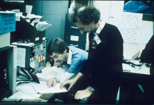 ESA Operators Bob Chesson & Dirk Frimout
