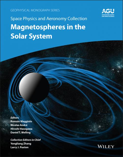 Omslag boek "Magnetospheres in the Solar System".
